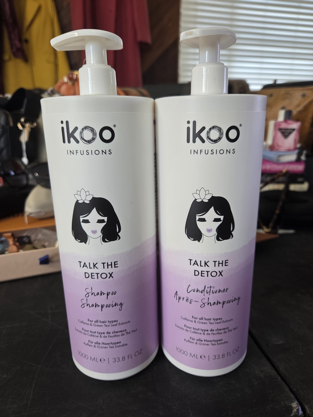 Infusions Talk The Detox Shampoo & Conditioner Set — Lavender White Salon Size